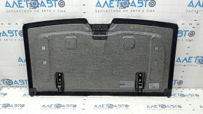 Rear boot floor Volvo XC90 16-22 black, for 3 rows, type 2, needs cleaning, scratches on handle