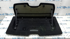 Rear boot floor Volvo XC90 16-22 black, for 3 rows, type 2, needs cleaning, scratches on handle