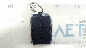 Volvo XC90 16-22 key type 2, keyless, 4 buttons, worn, chrome