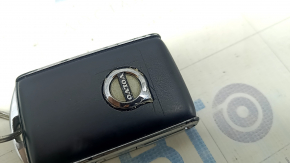 Volvo XC90 16-22 key type 2, keyless, 4 buttons, worn, chrome