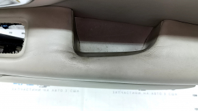 Door trim card front right Volvo XC90 16-22 leather gray with black, gray stitching, armrest and insert gray leather, molding walnut, Bowers & Wilkins, for seat memory, broken fastener