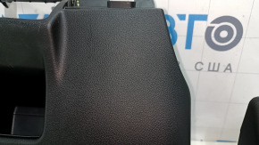 Knee pad for driver Honda CRV 15-16 black, scratches, crack, broken fastening, without button cap