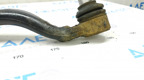 Front lower right arm BMW X5 F15 14-18 rusty, torn silent block