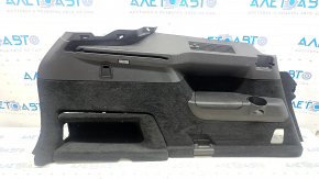 Left arch trim Volvo XC90 16-22 for 3rd row, with cup holder, black, scratches