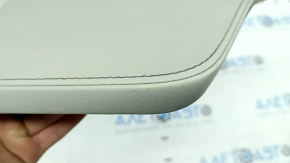 Armrest center console Volvo XC90 16-22 nappa leather, gray, scratches, worn