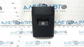 Rear center console trim Volvo XC90 16-22 black, scratches