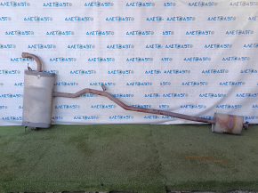 Exhaust pipe rear part with barrel Volvo XC90 16-18 T6 complete