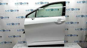 Door assembly front left Lexus RX350 RX450h 16-22 keyless, white 085, bumps, dented molding