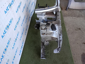 Front left quarter Audi A4 B8 08-16 on body, silver, without roof pillar
