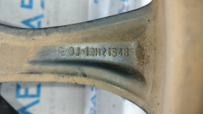 Wheel disk R19 x 9J BMW X5 F15 14-18 curb, corrosion