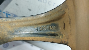Wheel disk R19 x 9J BMW X5 F15 14-18 curb, corrosion