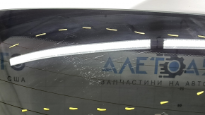 Bare trunk door with glass Lexus RX350 RX450h 16-22 electric, tinted, white 085, scratches on glass