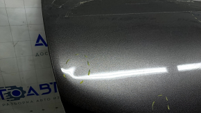 Trunk lid Toyota Camry v55 15-17 usa, graphite 1H1, dented