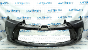 Front bumper bare Toyota Camry v55 15-17 usa, graphite, dents, broken fastening