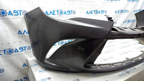 Front bumper bare Toyota Camry v55 15-17 usa, graphite, dents, broken fastening