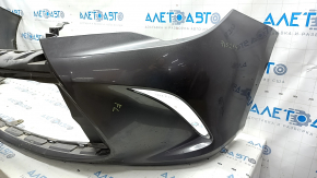 Front bumper bare Toyota Camry v55 15-17 usa, graphite, dents, broken fastening