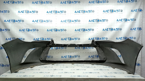 Front bumper bare Toyota Camry v55 15-17 usa, graphite, dents, broken fastening