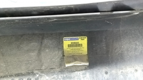 Rear bumper bare Toyota Camry v55 15-17 usa graphite, CAPA, dented, cracks