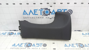Driver's knee pad under steering column Toyota Prius V 12-17 dark gray