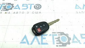 Key Toyota Camry v55 15-17 usa 4 buttons, worn
