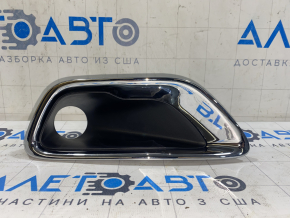 Fog light frame under the left trim Jeep Grand Cherokee WK2 17 - complete with chrome trim
