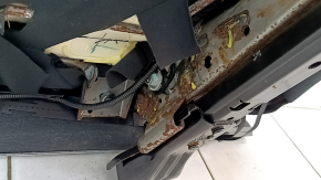 Rear row of seats 2 row right Lexus RX350 RX450h 20-22 without airbag, mechanical, black leather