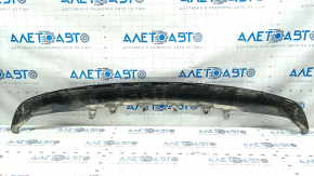 Rear bumper lip Toyota Camry v55 15-17 usa LE, black, scratches