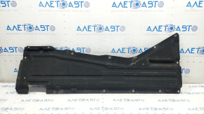 Right underbody protection BMW X5 F15 14-18 tears, worn