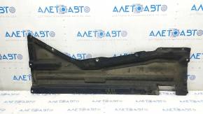 Right underbody protection BMW X5 F15 14-18 tears, worn