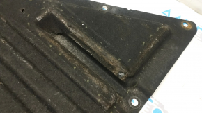 Right underbody protection BMW X5 F15 14-18 tears, worn