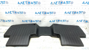 Set of floor mats Volvo XC90 16-22 for 2nd row, rubber