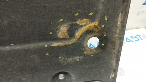 Right underbody protection Hyundai Elantra AD 17-20 tears, worn