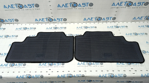 Set of floor mats for Lexus RX350 RX450h 16-22 cloth black