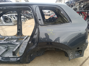 Quarter wing rear left Volvo XC90 16-22 black, on body, bumps