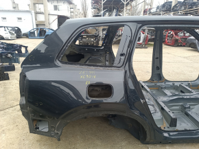 Quarter wing rear right Volvo XC90 16-22 on the body, blue, dent, bump