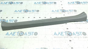 Door sill trim front right inner Toyota Camry v55 15-17 usa gray, scratches