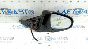 Side mirror right Toyota Camry v55 15-17 5 pins, blue