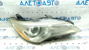 Headlight front right Toyota Camry v55 15-17 bare usa LE\XLE halogen, sand, crack on glass