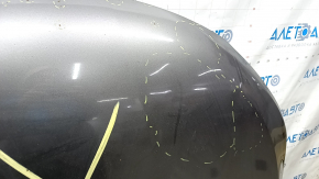 Hood bare Toyota Camry v55 15-17 usa, graphite 1H1, steel, dents