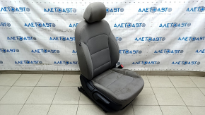 Passenger seat Hyundai Elantra AD 19-20 without airbag, mechanical, gray cloth, dry-cleanable