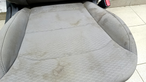 Passenger seat Hyundai Elantra AD 19-20 without airbag, mechanical, gray cloth, dry-cleanable