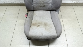 Driver's seat Toyota Camry v55 15-17 usa without airbag, LE, electric, ladder gray, dirty