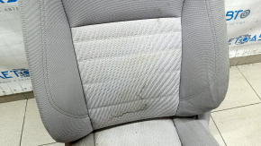 Driver's seat Toyota Camry v55 15-17 usa without airbag, LE, electric, ladder gray, dirty