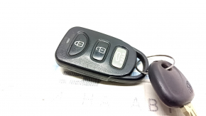 Key Hyundai Elantra AD 17-20 keychain + key, 4 buttons, worn