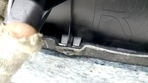 Lexus RX350 RX450h 16-22 black trunk door trim, broken fastener