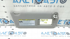 Right visor Lexus RX350 RX450h 20-22 gray, without hook