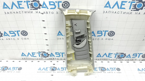 Lexus RX350 RX450h 16-22 gray center pillar trim, upper belt, right