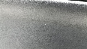 Door trim card rear left Lexus RX350 RX450h 20-22 black, insert and armrest black leather, gray stitching, molding under the tree, scratches, dents