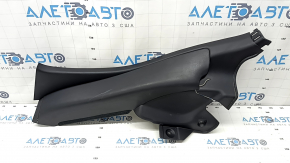 Rear pillar trim lower left Lexus RX350 16-22 black, 2 parts, scratches