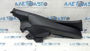 Rear pillar trim lower right Lexus RX350 16-22 black, 2 parts, scratches
